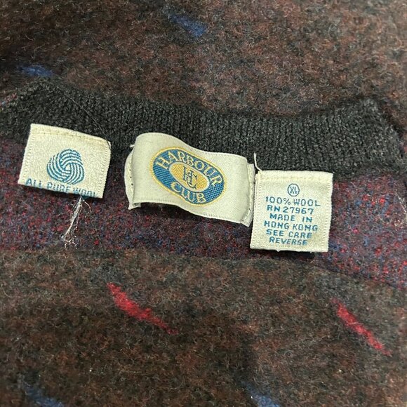 Felted Wool Mittens Handcrafted from Harbour Club Repurposed Sweater. - Picture 5 of 5